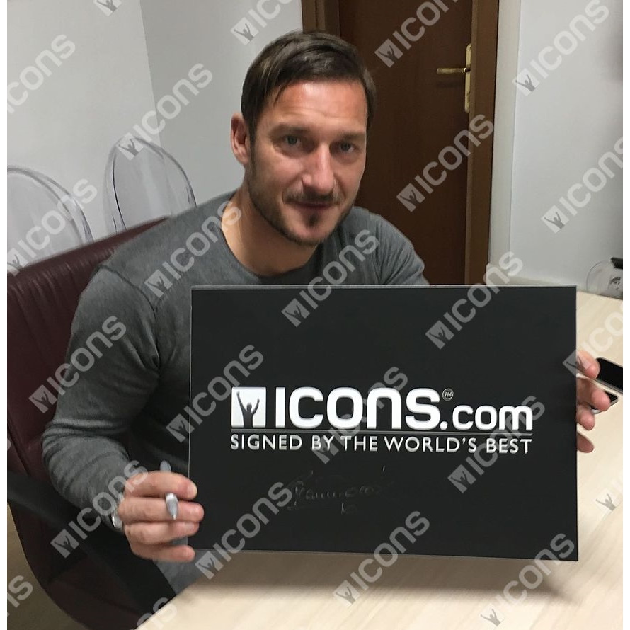 Retro 17/18 AS Roma Home Jersey Francesco Totti Signature Jersey Tribute  For Last Match - Kitsociety