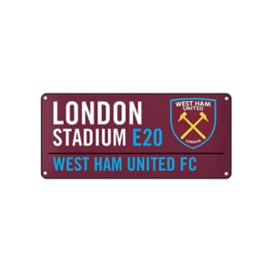 BUY WEST HAM UNITED COLOURED STREET SIGN IN WHOLESALE ONLINE