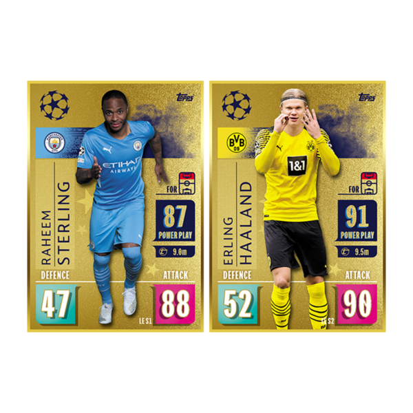 2021-22 TOPPS CHAMPIONS LEAGUE STICKERS