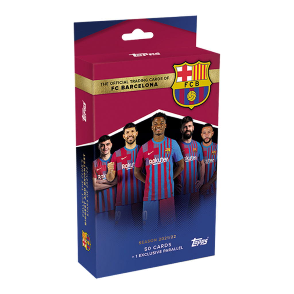Buy 2021-22 Topps Barcelona Team Set Box!