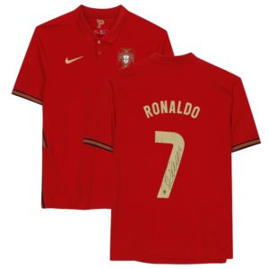 BUY CRISTIANO RONALDO AUTHENTIC SIGNED 2020 PORTUGAL JERSEY IN WHOLESALE ONLINE