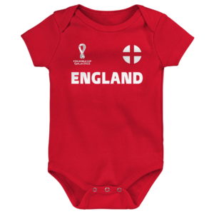 BUY ENGLAND WORLD CUP 2022 BABY ONESIE IN WHOLESALE ONLINE