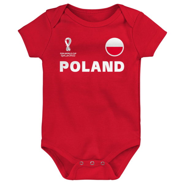 BUY POLAND WORLD CUP 2022 BABY ONESIE IN WHOLESALE ONLINE