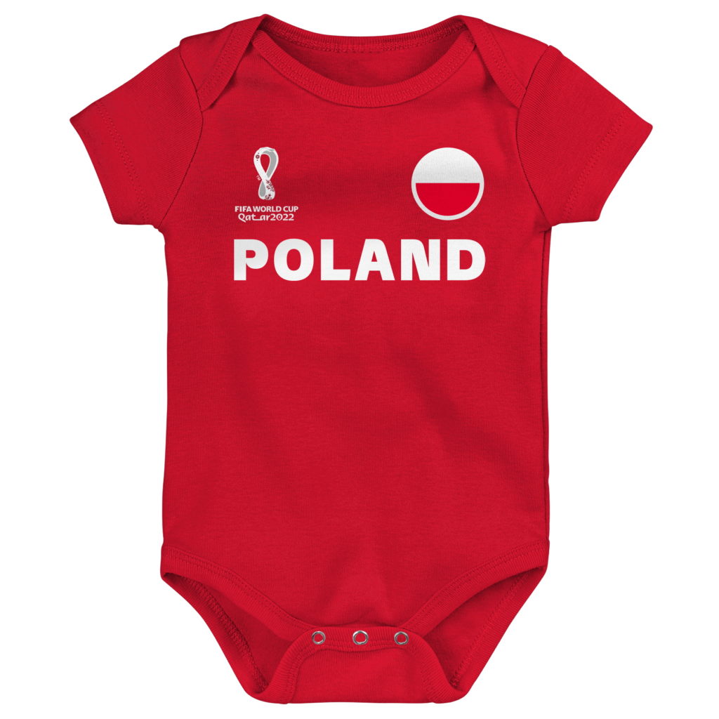 Buy Poland World Cup 2022 Baby Onesie in wholesale online!