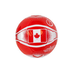 BUY TEAM CANADA FIFA WORLD CUP 2022 RED SOCCER BALL IN WHOLESALE ONLINE