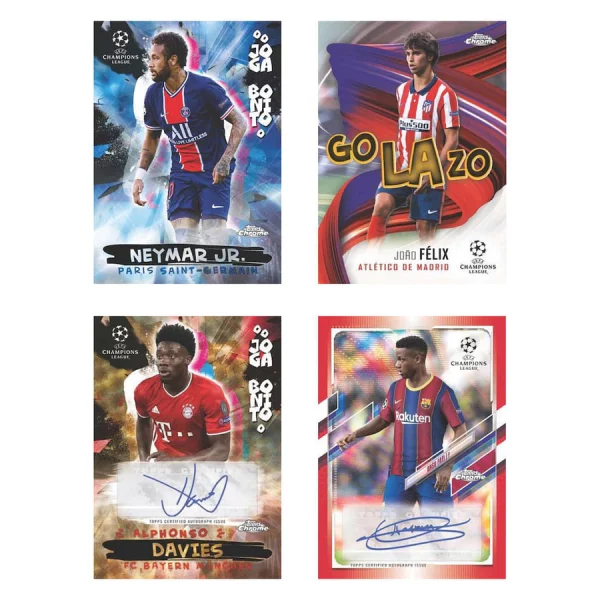 BUY 2020-21 TOPPS UEFA CHAMPIONS LEAGUE CHROME HOBBY BOX IN WHOLESALE ONLINE