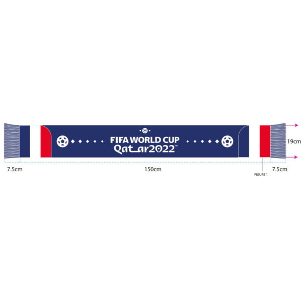 BUY FRANCE FIFA WORLD CUP 2022 SCARF IN WHOLESALE ONLINE