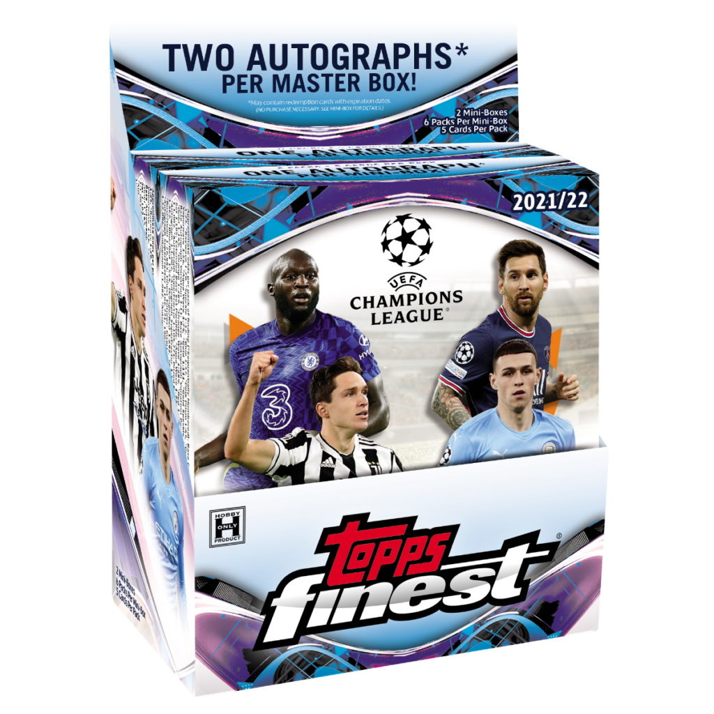 Buy 2021-22 Topps Finest UEFA Champions League Master Box!