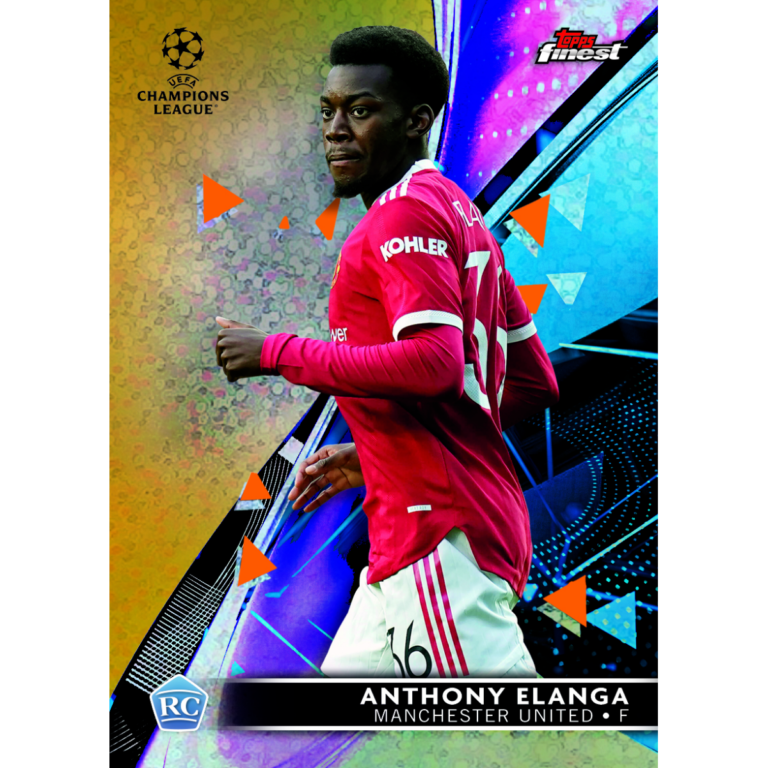 Buy 2021 22 Topps Finest Uefa Champions League Master Box