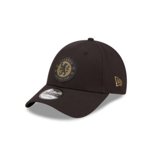 BUY CHELSEA NEW ERA BLACK CLUB CREST 9FORTY HAT IN WHOLESALE ONLINE