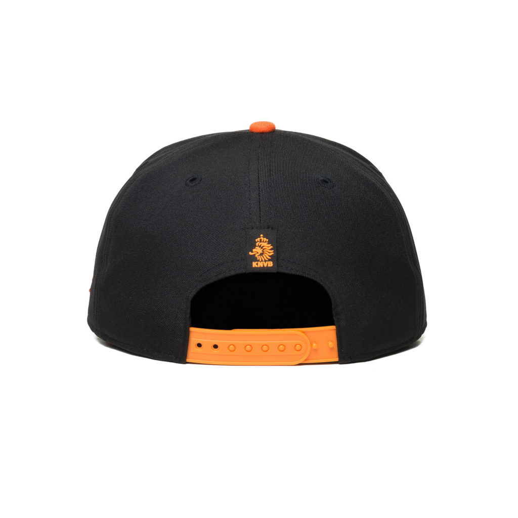  Fan Ink Netherlands KNVB Officially Licensed Snapback Hat  Black/Orange : Sports & Outdoors