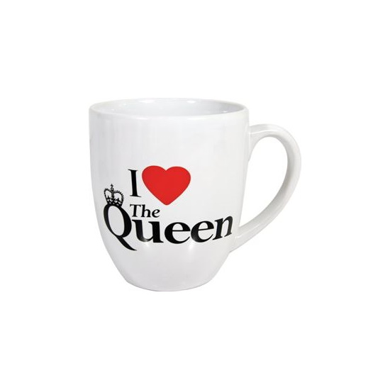 BUY UNITED KINGDOM I HEART THE QUEEN MUG IN WHOLESALE