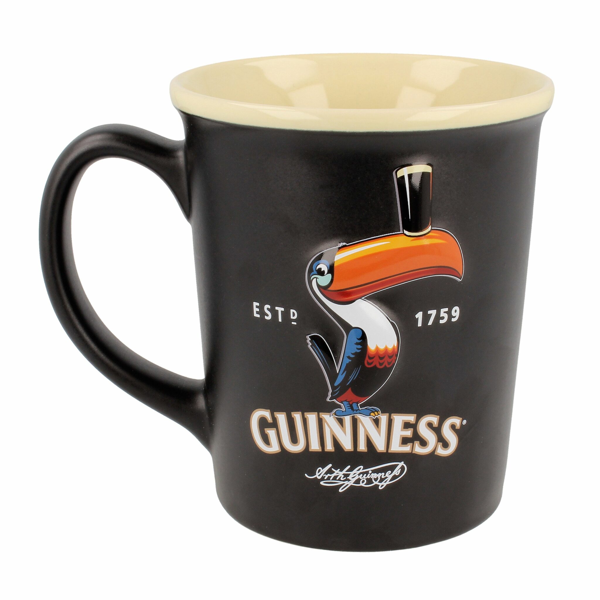 Buy Guinness Large Black Toucan Embossed Mug In Wholesale 