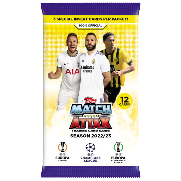 BUY 2022-23 TOPPS MATCH ATTAX UEFA CHAMIONS LEAGUE CARDS IN WHOLESALE ONLINE