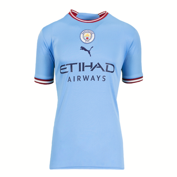 BUY THE ERLING HAALAND MANCHESTER CITY 2022-23 SIGNED JERSEY IN WHOLESALE ONLINE
