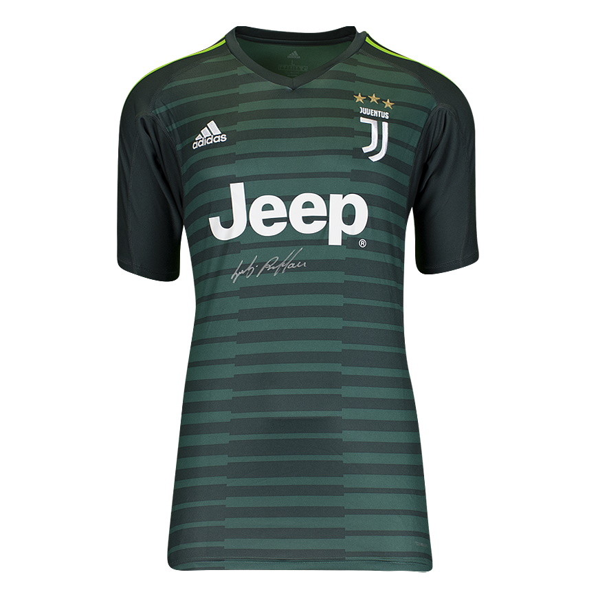 Te van nu af aan Fotoelektrisch Buy Gianluigi Buffon Signed 2017-19 Juventus Home Jersey!