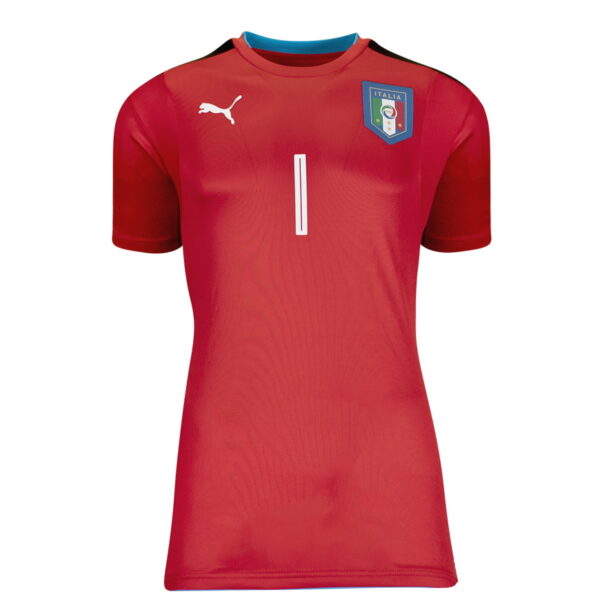 BUY THE GIANLUIGI BUFFON AUTHENTIC SIGNED 2016-17 ITALY GOALKEEPER HOME JERSEY IN WHOLESALE ONLINE