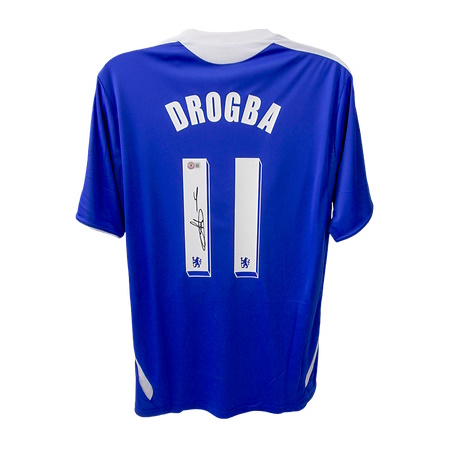 Buy Didier Drogba Authentic Signed 2012 Chelsea Jersey online!