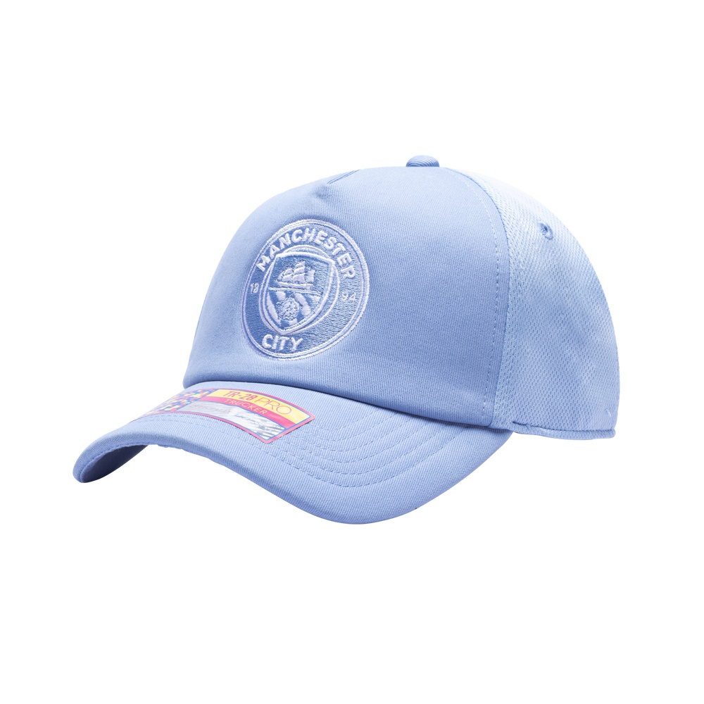 Buy Manchester City Gallery Trucker Snapback Hat in wholesale!