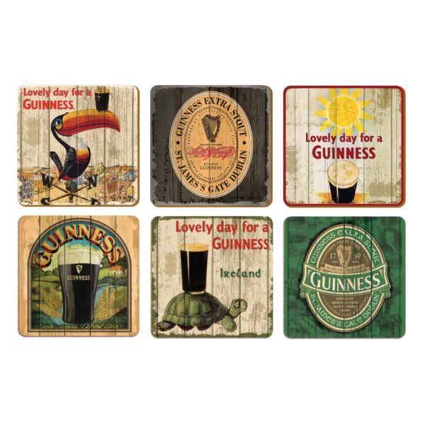 BUY GUINNESS NOSTALGIC CORK-BACKED COASTERS IN WHOLESALE ONLINE