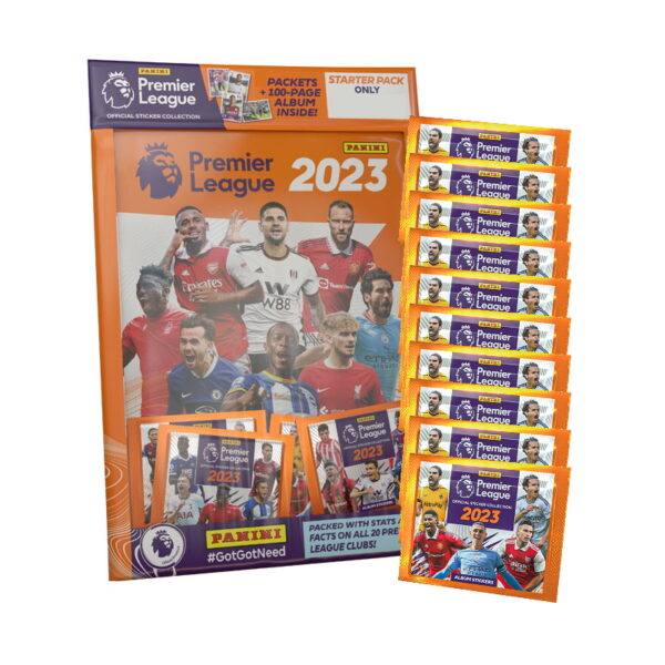 Buy 2023 Panini Premier League Stickers Mega Starter Pack!