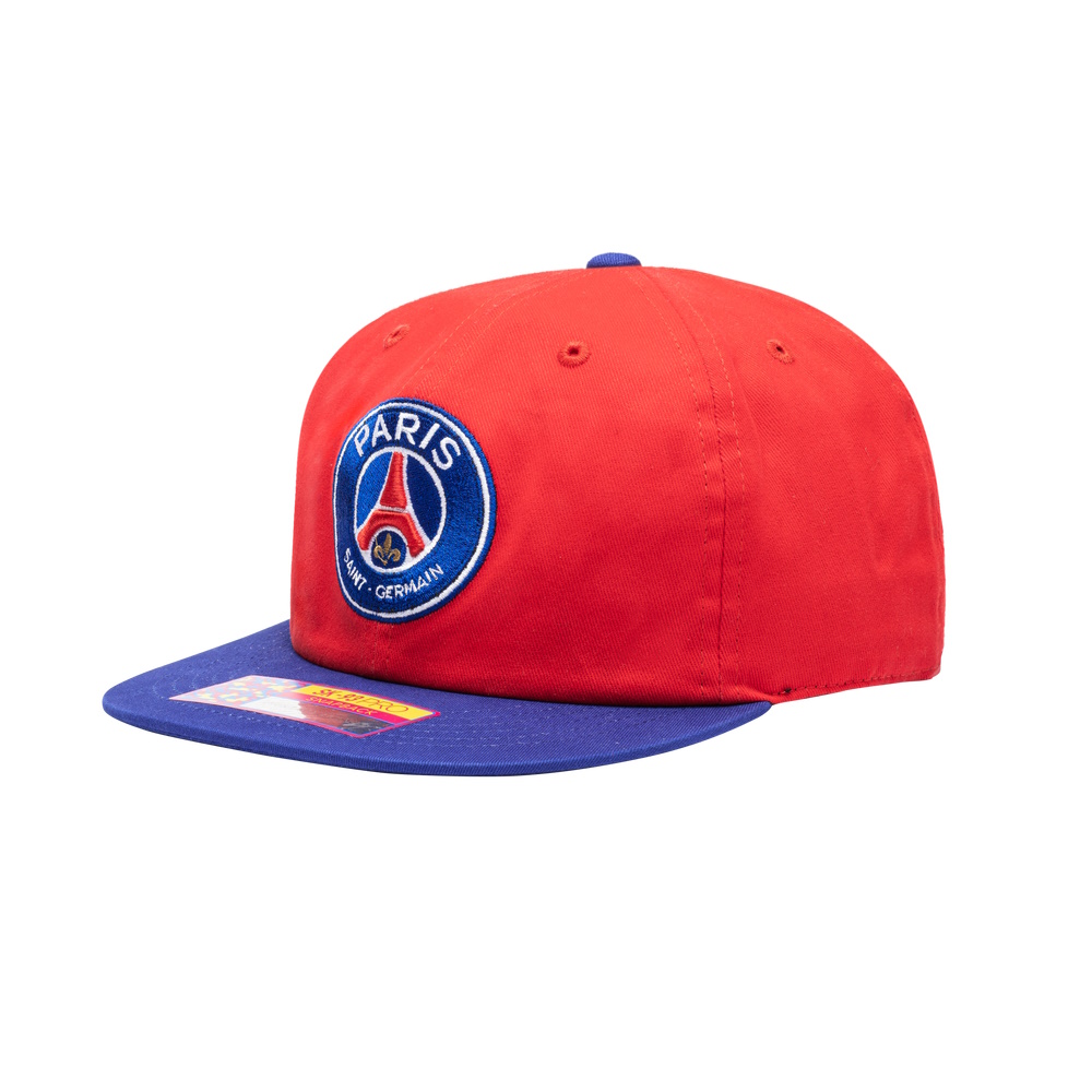 Buy Paris Saint Germain Swingman Flat Peak Snapback Hat!