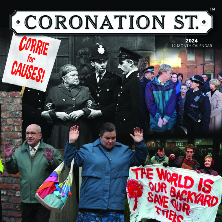 Buy Coronation Street 2024 "Corrie For Causes" Wall Calendar!