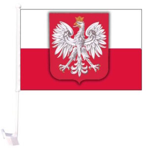 BUY POLAND LARGE EAGLE CAR FLAG IN WHOLESALE ONLINE
