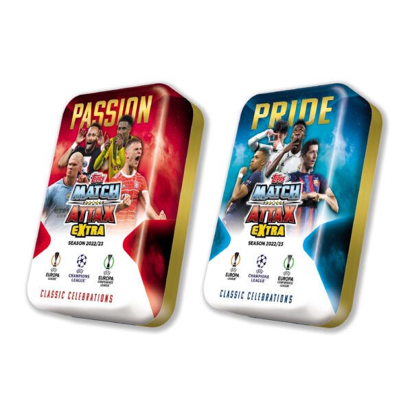 BUY 2022-23 TOPPS MATCH ATTAX EXTRA CHAMPIONS LEAGUE CARDS MEGA TIN IN WHOLESALE ONLINE