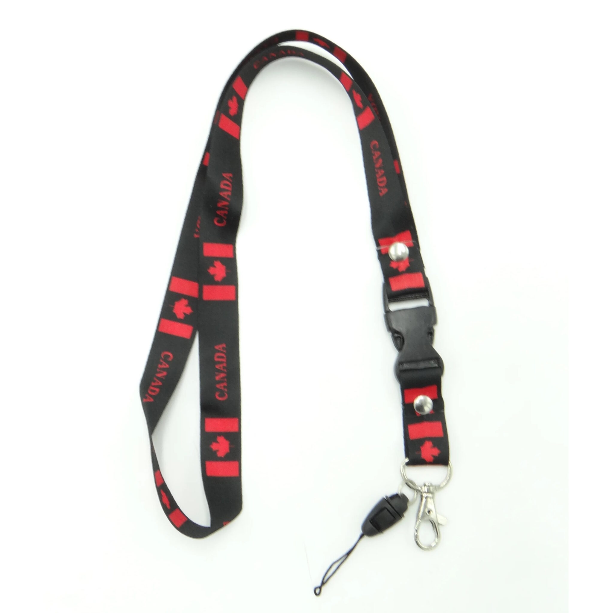 Buy Canada Black Lanyard Badge Holders in wholesale online!