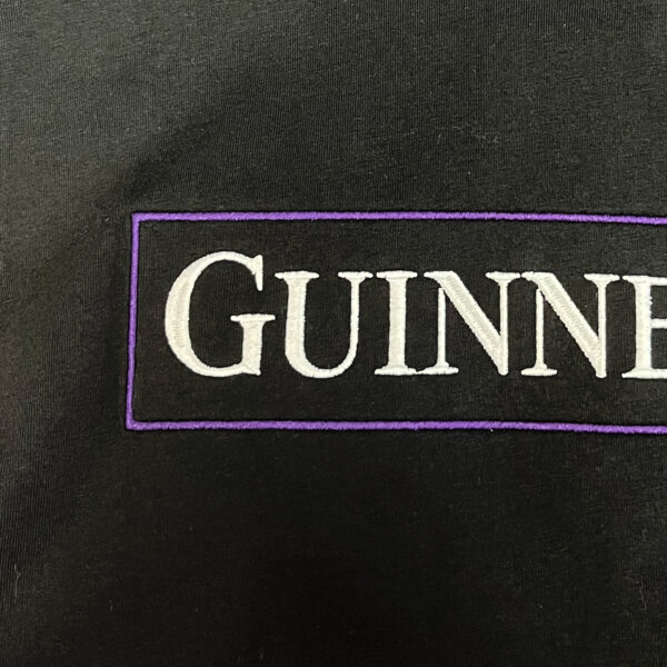 BUY GUINNESS BLACK PREMIUM EMBROIDERED SURGE HOODIE IN WHOLESALE ONLINE