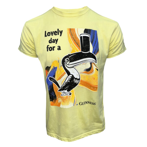 BUY GUINNESS YELLOW LOVELY DAY FOR A GUINNESS T-SHIRT IN WHOLESALE ONLINE