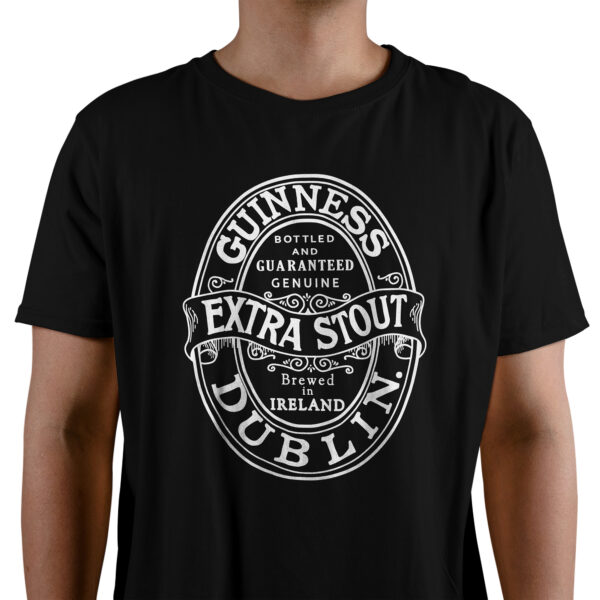 BUY GUINNESS EXTRA STOUT LABEL T-SHIRT IN WHOLESALE ONLINE