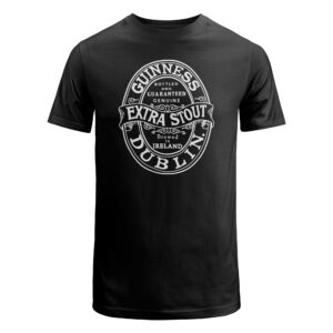 BUY GUINNESS EXTRA STOUT LABEL T-SHIRT IN WHOLESALE ONLINE