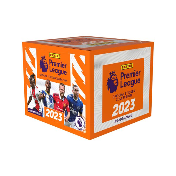 BUY 2023 PANINI PREMIER LEAGUE STICKERS 50-PACK BOX IN WHOLESALE ONLINE