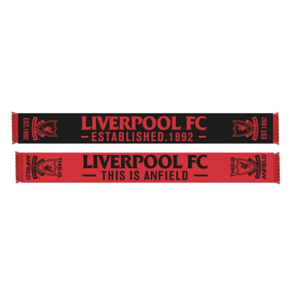 BUY LIVERPOOL THIS IS ANFIELD RED BLACK SCARF IN WHOLESALE ONLINE