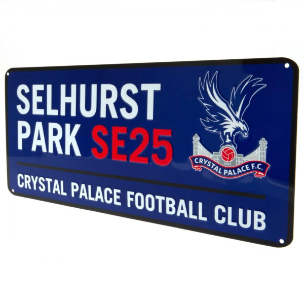 BUY CRYSTAL PALACE BLUE STREET SIGN IN WHOLESALE ONLINE