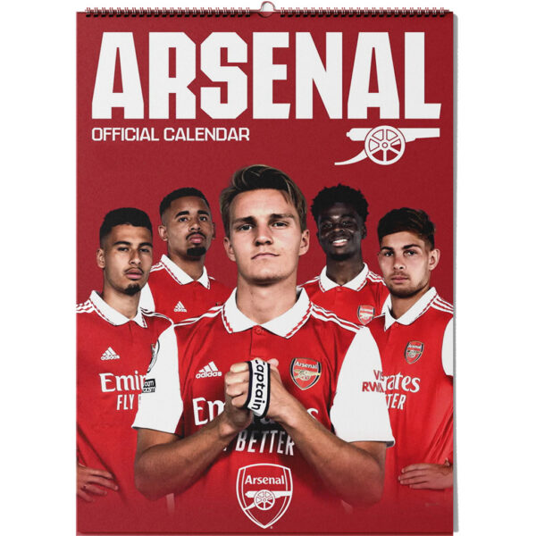 Buy Arsenal 2024 Calendar in wholesale online! Mimi Imports