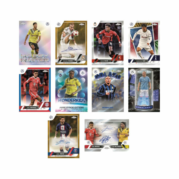 BUY 2022-23 TOPPS CHROME UEFA CLUB COMPETITIONS COLLECTION HOBBY BOX IN WHOLESALE ONLINE