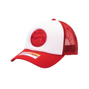 BUY BAYERN MUNICH RED & WHITE CLUB INK TRUCKER HAT IN WHOLESALE ONLINE
