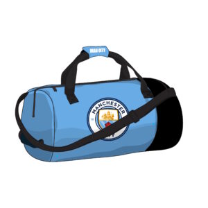 BUY MANCHESTER CITY TWO-TONE RED GYM BAG IN WHOLESALE ONLINE
