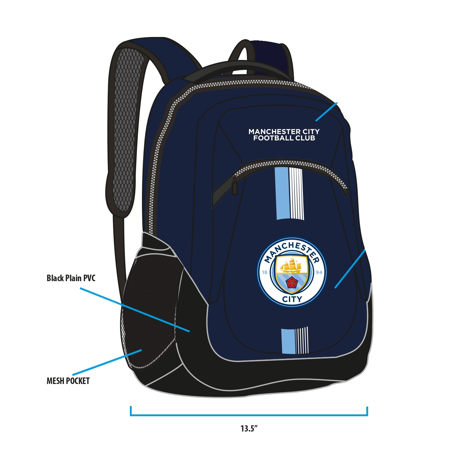 BUY MANCHESTER CITY ULTRA ACTION BACKPACK IN WHOLESALE ONLINE