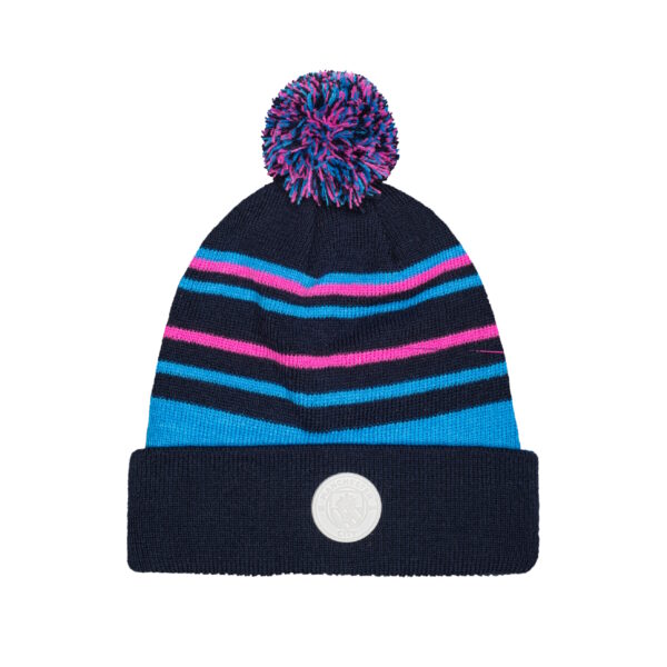 BUY MANCHESTER CITY CASUALS POM BEANIE IN WHOLESALE ONLINE
