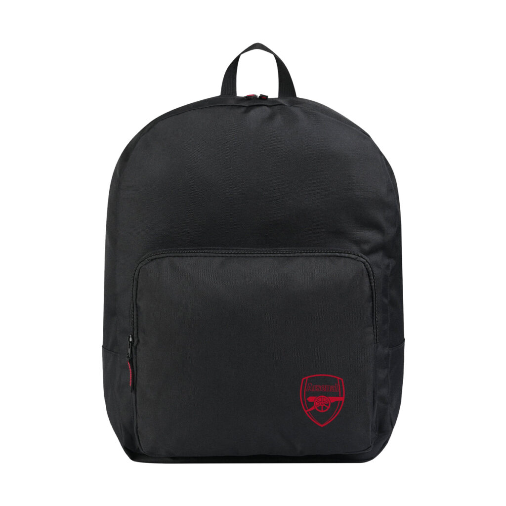 Buy Arsenal Black Backpack in wholesale online | Mimi Imports