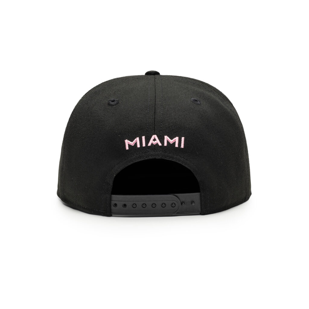 Buy Inter Miami Black Dawn Snapback Hat in wholesale online