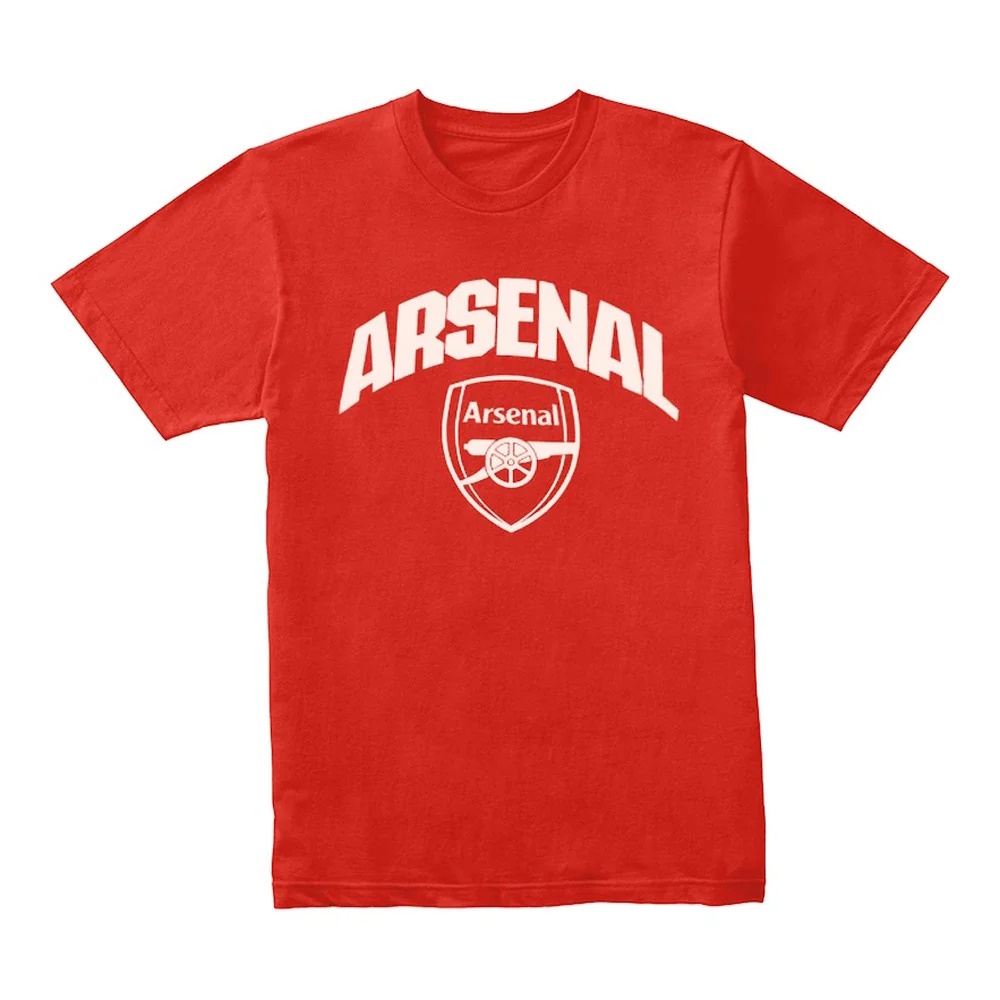 Buy Arsenal Red Club Crest T-Shirt in wholesale online!