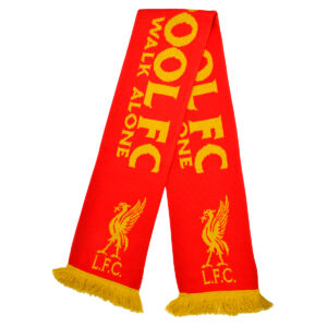 BUY LIVERPOOL GOLD STANDARD YOU'LL NEVER WALK ALONE SCARF IN WHOLESALE ONLINE