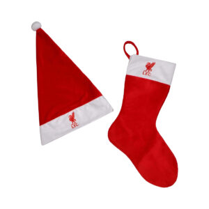 BUY LIVERPOOL SANTA HAT AND STOCKING SET IN WHOLESALE ONLINE