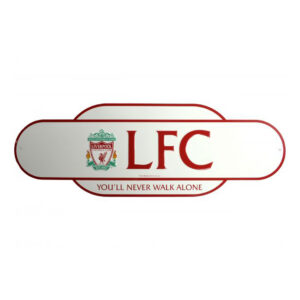 BUY LIVERPOOL WHITE RETRO EMBOSSED STREET SIGN IN WHOLESALE ONLINE