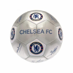 BUY CHELSEA SILVER SIGNATURE SOCCER BALL IN WHOLESALE ONLINE